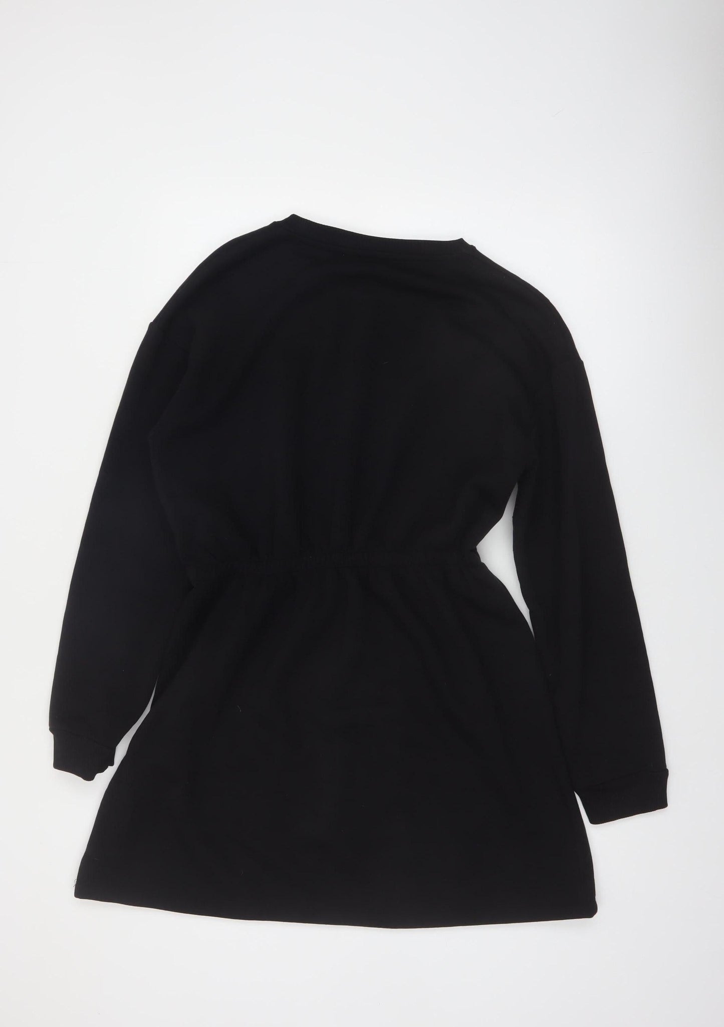 Candy Couture Girls Black NYC T-Shirt Dress Age 13 Long Sleeve Casual