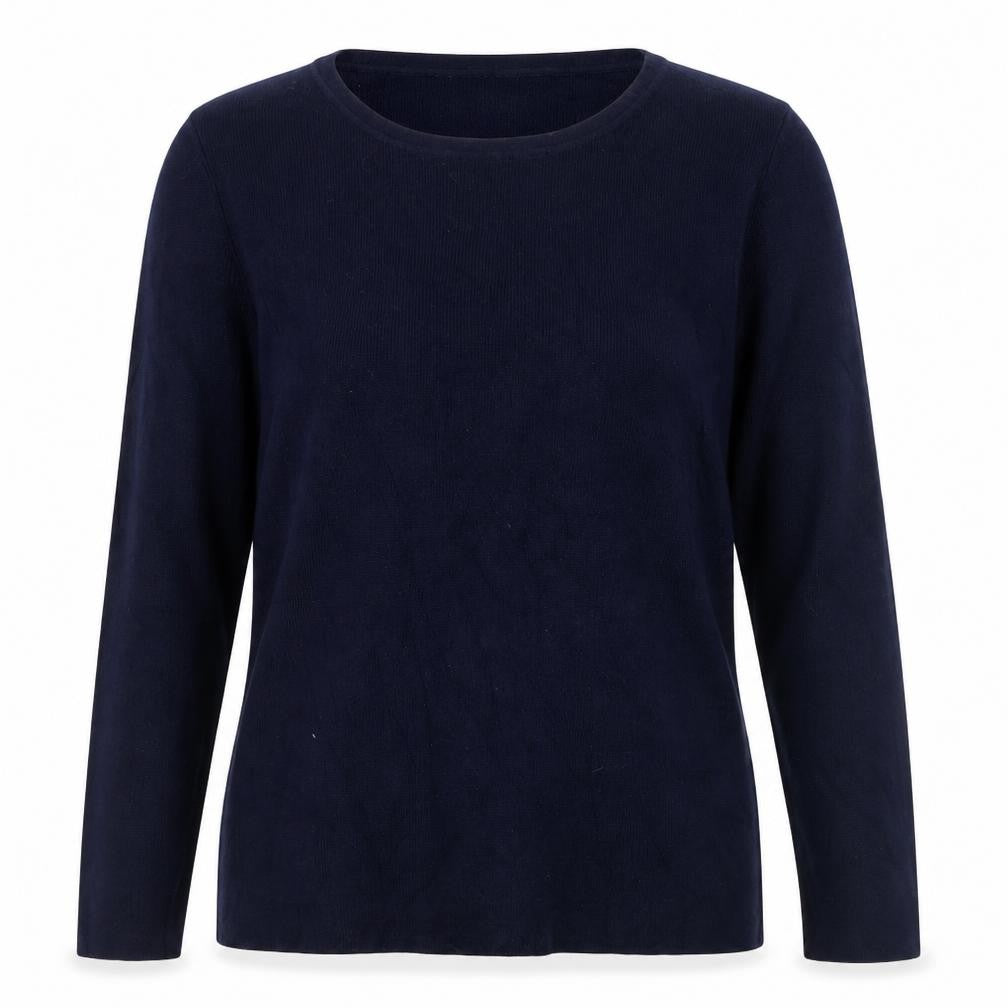 Phase Eight Women’s Blue Viscose Long Sleeve Pullover Jumper UK 12