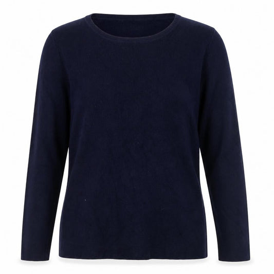 Phase Eight Women’s Blue Viscose Long Sleeve Pullover Jumper UK 12