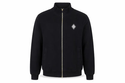 BE VIP Men’s Black XL Track Jacket Cotton Blend Zip Up