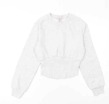 Victoria's Secret Womens Grey XS Pullover Crew Neck Sweatshirt