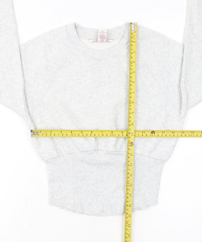 Victoria's Secret Womens Grey XS Pullover Crew Neck Sweatshirt