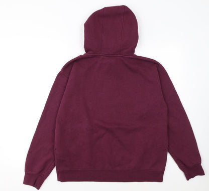 Disney Women’s Burgundy Minnie Mouse Pullover Hoodie Size 10/12