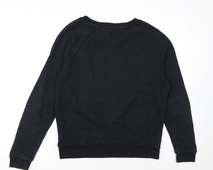 Superdry Women's Black Medium Pullover Sweatshirt New York Logo
