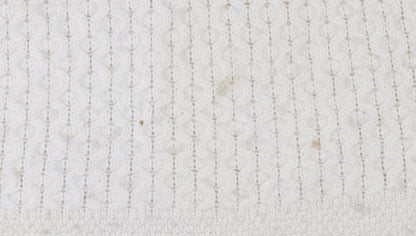 Islander Women's Ivory Merino Wool Roll Neck Cape Jumper Size M