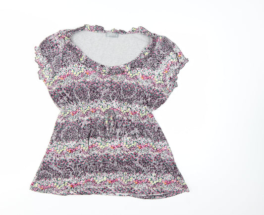 Marks and Spencer Women’s Multicoloured Floral Tunic Blouse Size 16