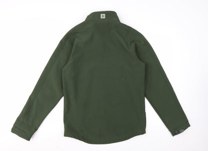 Mountain Warehouse Men's Green Softshell Jacket S Windproof Outdoor