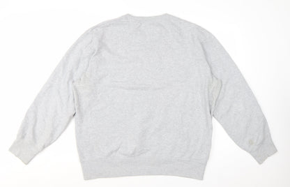 Uniqlo Men's Grey XL Crew Neck Pullover Sweatshirt
