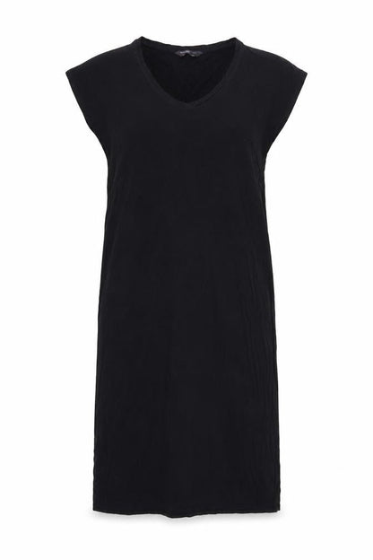 Marks & Spencer Women’s Black Viscose Shift Dress Size 10