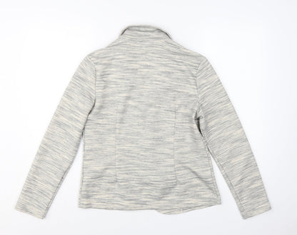 Marks and Spencer Women’s Grey Blazer Jacket UK 12 Regular Fit