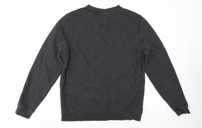 DKNY Men's Grey Crew Neck Pullover Sweatshirt Size M