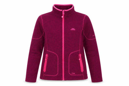 Trespass Women’s Purple Fleece Jacket Size S Full Zip Outdoor Wear