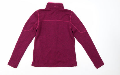 Trespass Women’s Purple Fleece Jacket Size S Full Zip Outdoor Wear