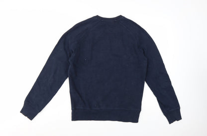 Timberland Men's Blue Regular Fit Crew Neck Sweatshirt Size S