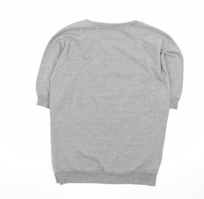 Disney Store Women's Grey Mickey Mouse Pullover Sweatshirt M