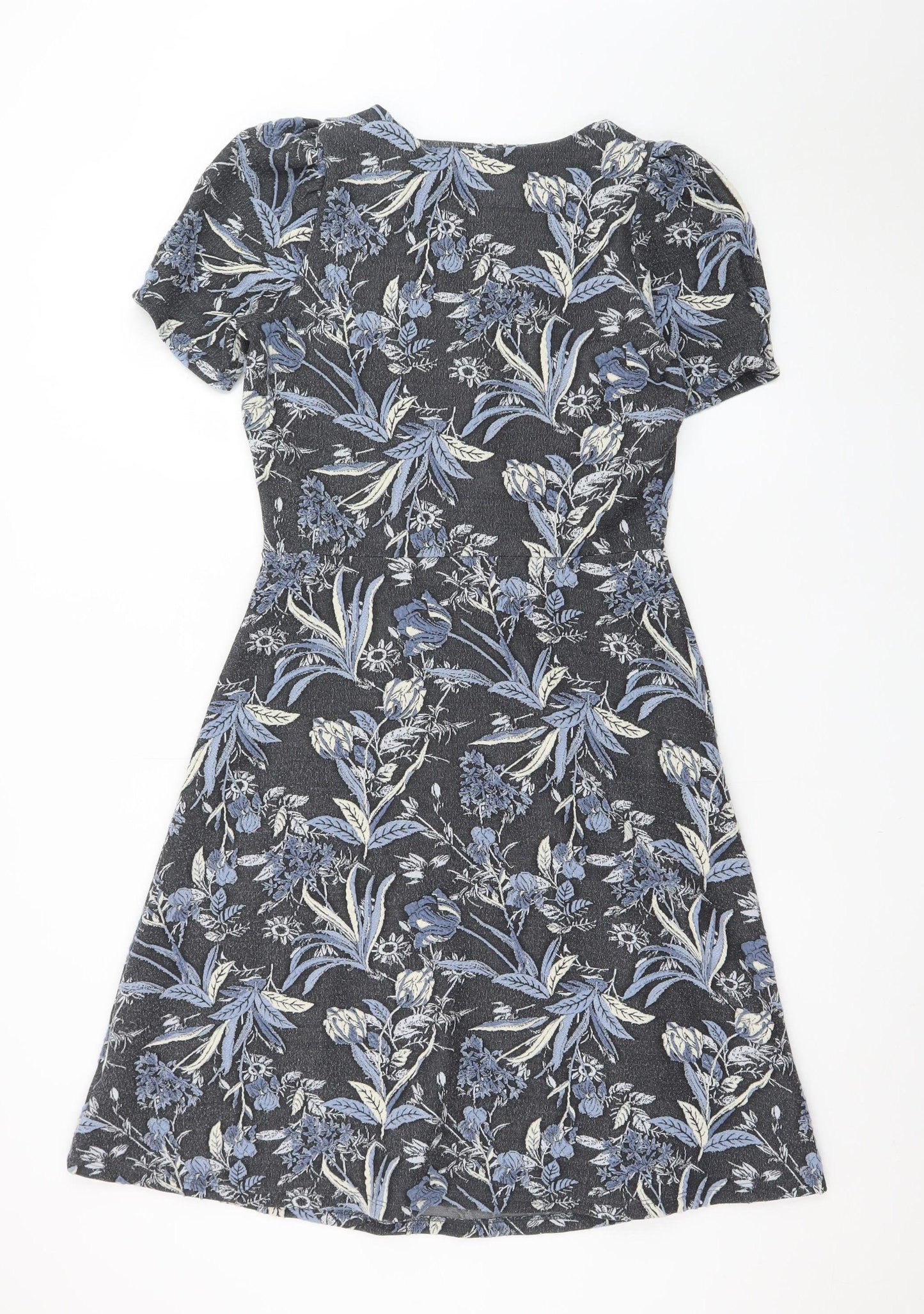 Next Women’s Multicoloured Floral A-Line Dress Size 10 Tall