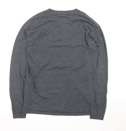 Champion Men's Grey Long Sleeve SD State Jackrabbits T-Shirt L