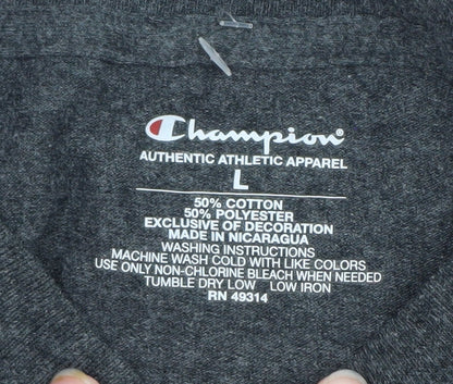 Champion Men's Grey Long Sleeve SD State Jackrabbits T-Shirt L