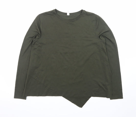 Lululemon Women’s Green Long Sleeve Basic T-Shirt Size 8
