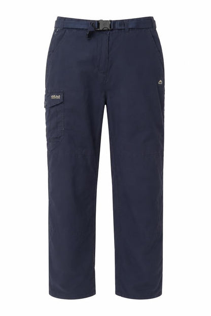 Craghoppers Kiwi Womens Blue Size 10 Cargo Travel Trousers