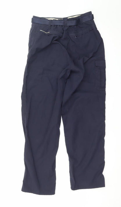 Craghoppers Kiwi Womens Blue Size 10 Cargo Travel Trousers