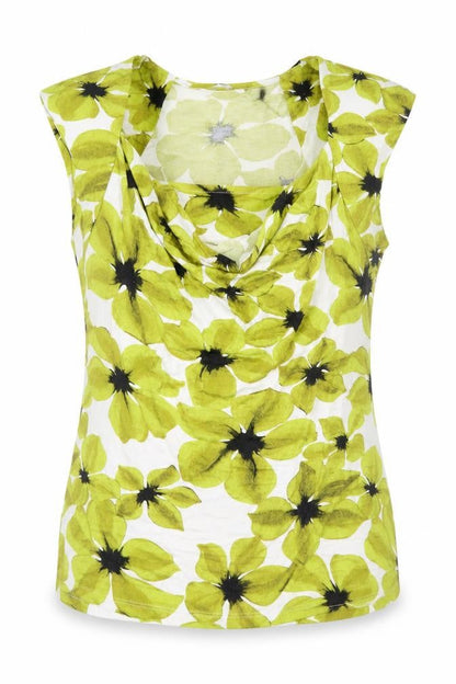 Debenhams Petite Floral Cowl Neck Blouse Top Women’s Size 14