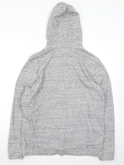 Under Armour Mens Grey Full Zip Hoodie Size L Regular Fit