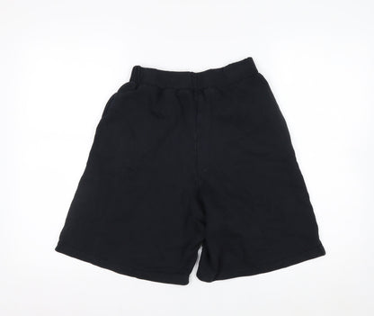 Slam Wan Ran NASA Black Men's M Athletic Shorts Elastic Waist