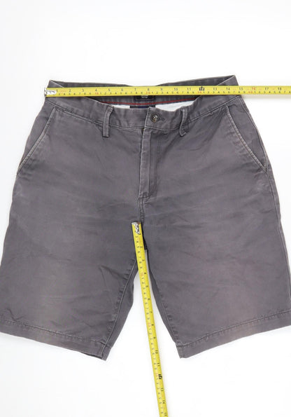 Gap Men Grey Chino Shorts Size 30 Regular Cotton Casual