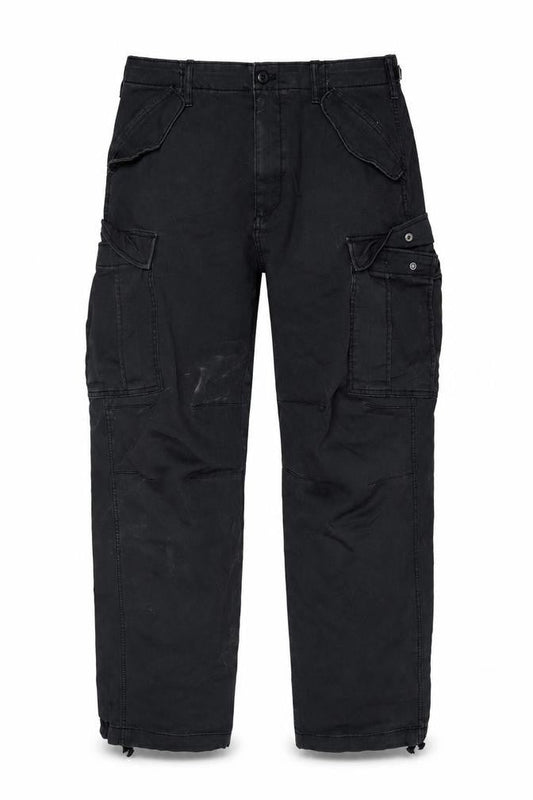 GAP Men's Black 34x32 Regular Fit Cargo Trousers