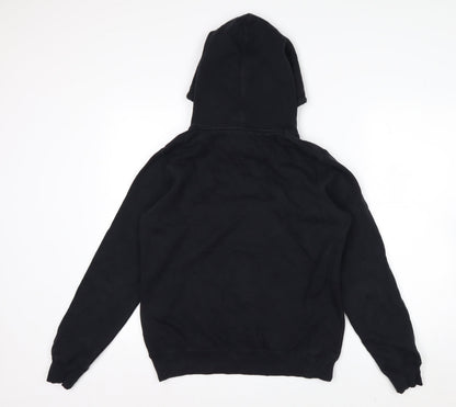 Nike Men's Black Pullover Hoodie M Sports Fleece Sweatshirt