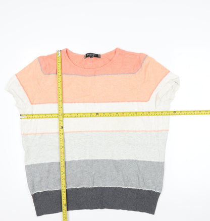 Principles by Ben de Lisi Women’s Multicoloured Striped Cotton Jumper Size 20