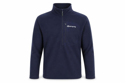 Sprayway Men's Blue Fleece 1/2 Zip Pullover Sweatshirt M