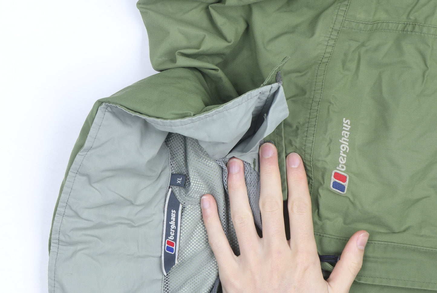 Berghaus Men's Green XL Waterproof Outdoor Jacket