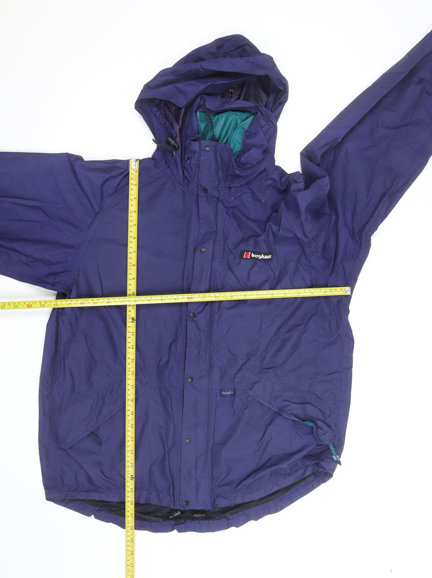 Berghaus Men's Purple Waterproof Hooded Outdoor Jacket Size L