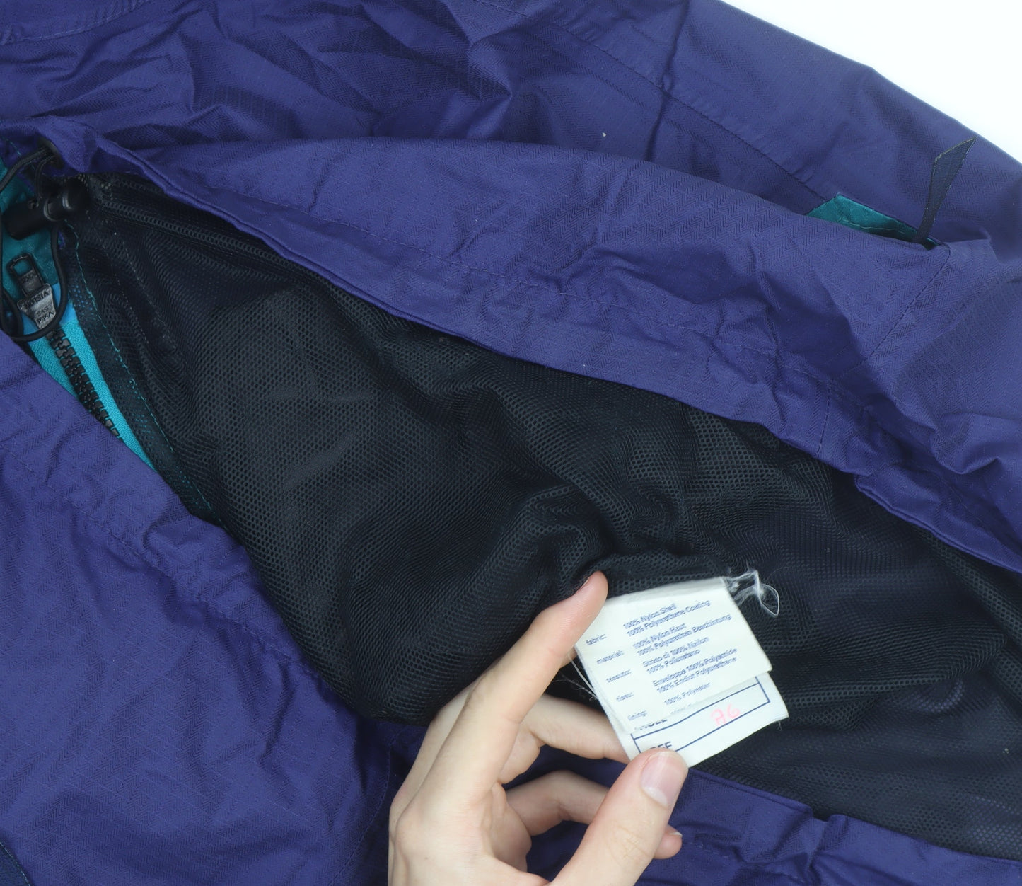 Berghaus Men's Purple Waterproof Hooded Outdoor Jacket Size L