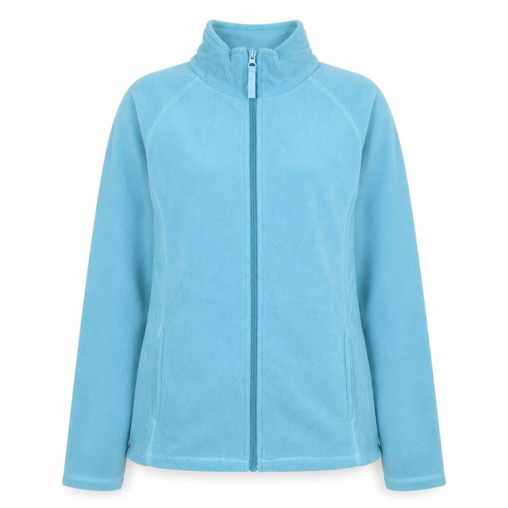 Mountain Warehouse Women Blue Fleece Full Zip Jacket Size 12