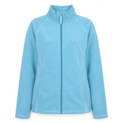 Mountain Warehouse Women Blue Fleece Full Zip Jacket Size 12