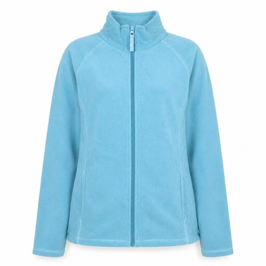 Mountain Warehouse Women Blue Fleece Full Zip Jacket Size 12