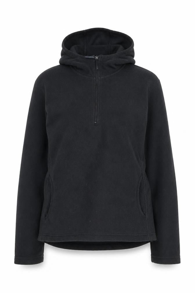 Berghaus Womens Black Fleece 1/2 Zip Hoodie Size 12