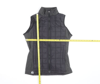 Trespass Women’s Black XXS Quilted Padded Waistcoat Gilet Outdoor