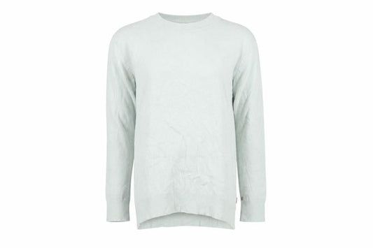 Levi's Women's Green Cotton Crew Neck Long Sleeve Jumper Size S