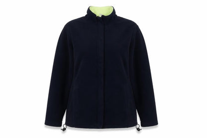 Target Women's Black Fleece Jacket Size 12 Full Zip Lined Winter Coat