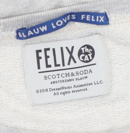 Scotch & Soda Women’s Grey Felix the Cat Sweatshirt XS
