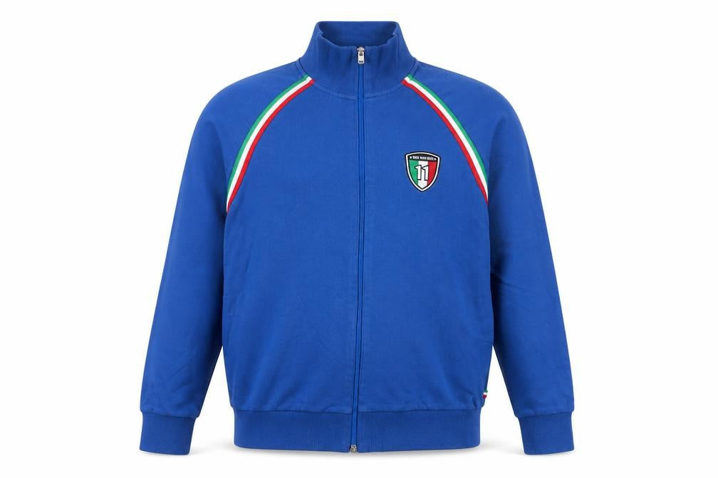 Hugo Boss Men Blue XL Full Zip Cotton Sports Jacket