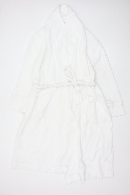 Marks and Spencer Autograph Women’s White Cotton Kimono Robe L