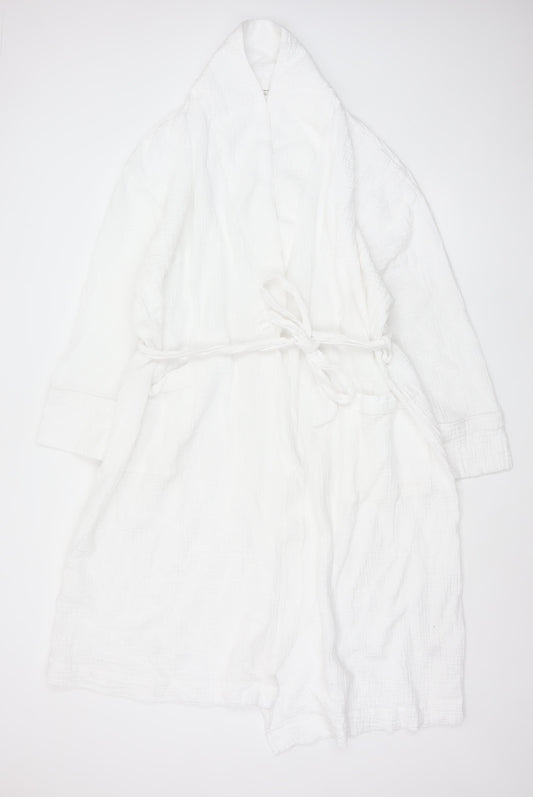 Marks and Spencer Autograph Women’s White Cotton Kimono Robe L