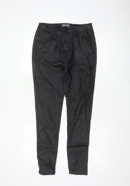 Sosandar Women Black Size 12R Skinny Stretch Jegging Trousers