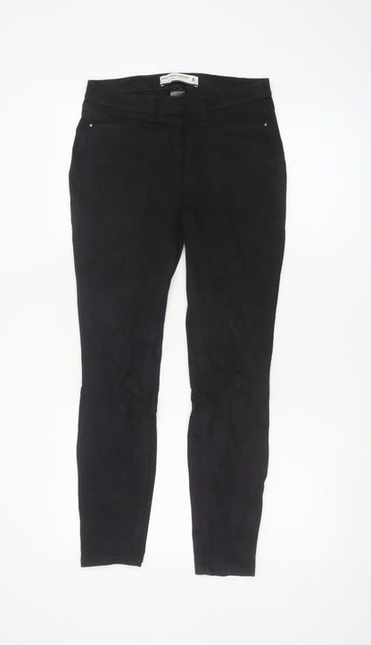 Next Women's Black Jersey Denim Jegging Size 8 Skinny Fit