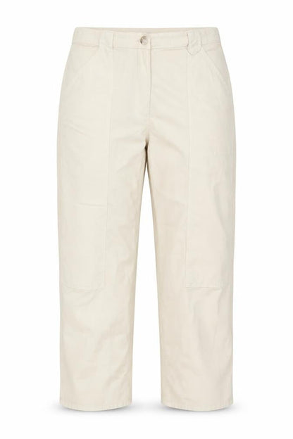 Marks & Spencer Women's Beige Cargo Trousers Size 18 Straight Leg